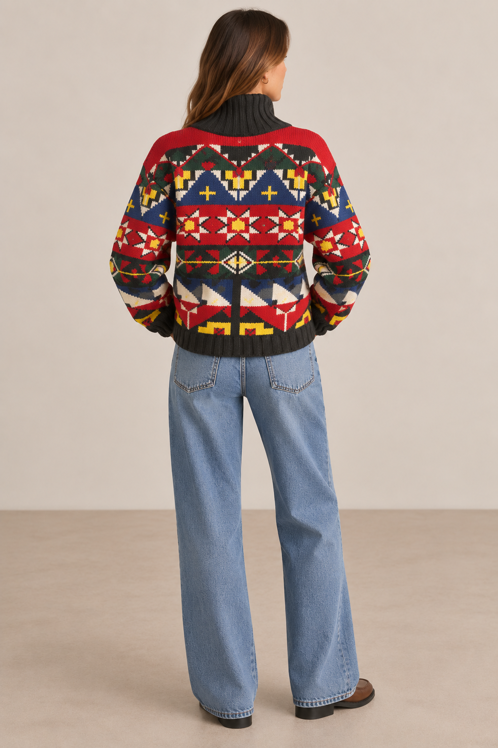 Artisan Hand Knit Merino Wool Sol Cardi