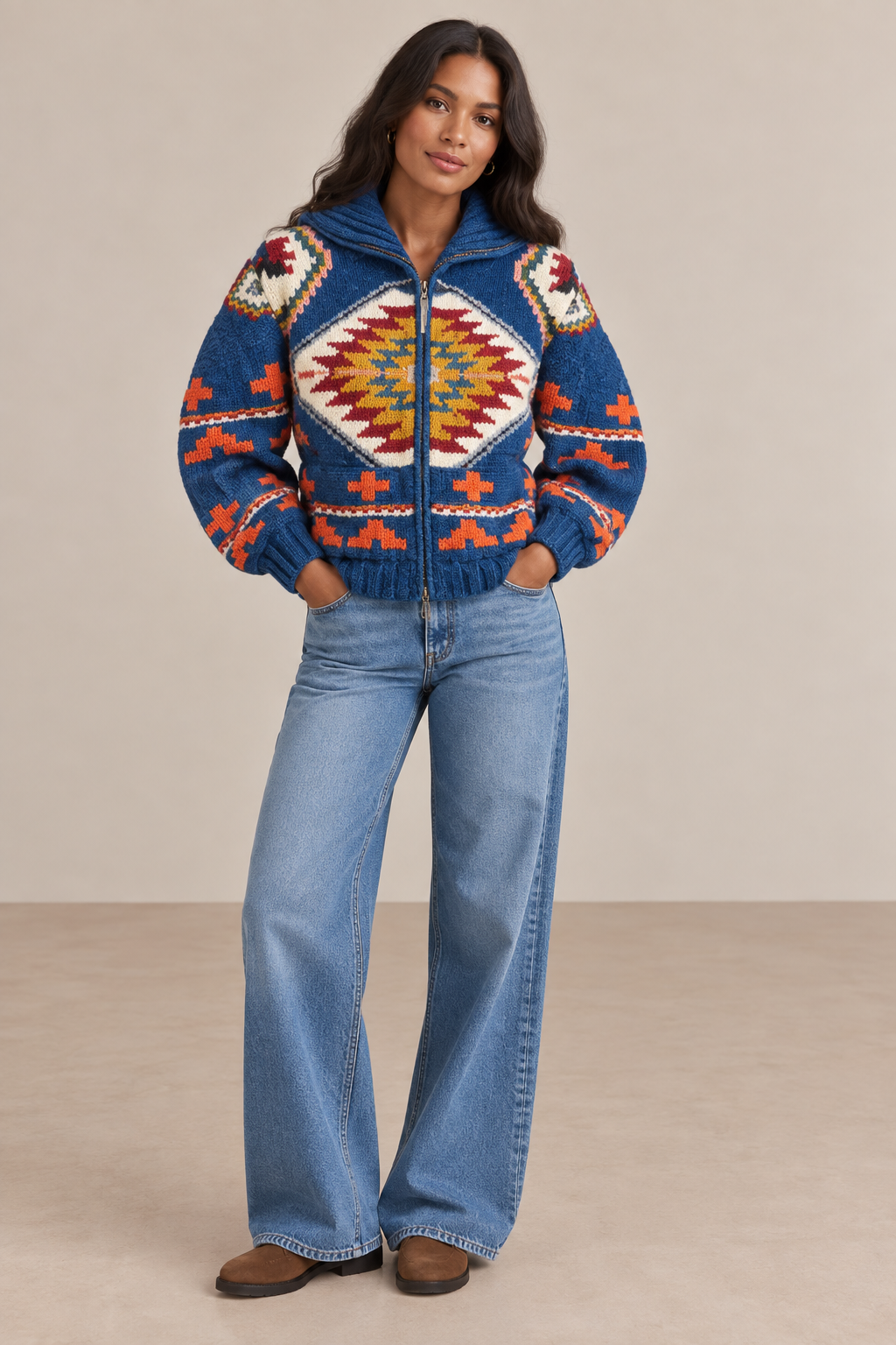 Artisan Hand Knit Merino Wool Palo Alto