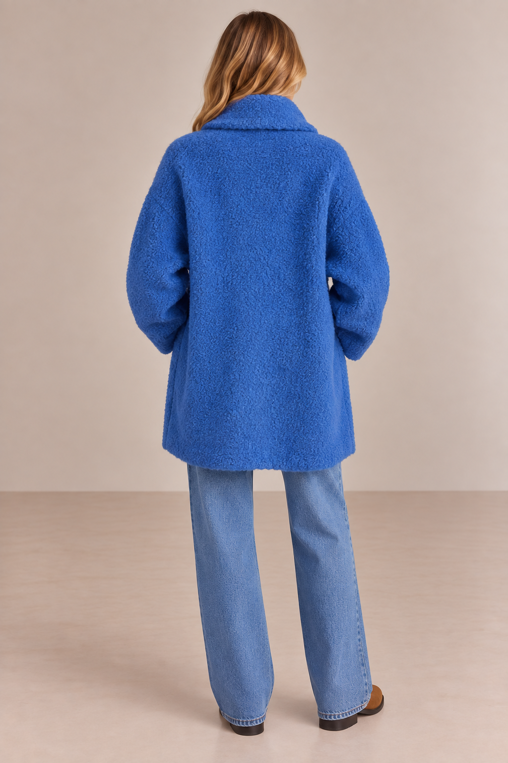 Artisan Hand Knit Alpaca Hug Coat