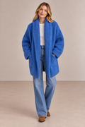 Artisan Hand Knit Alpaca Hug Coat