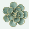 Chive Ceramic Flowers French Collection FR10 Milk Teal Tahitian Gardenia
