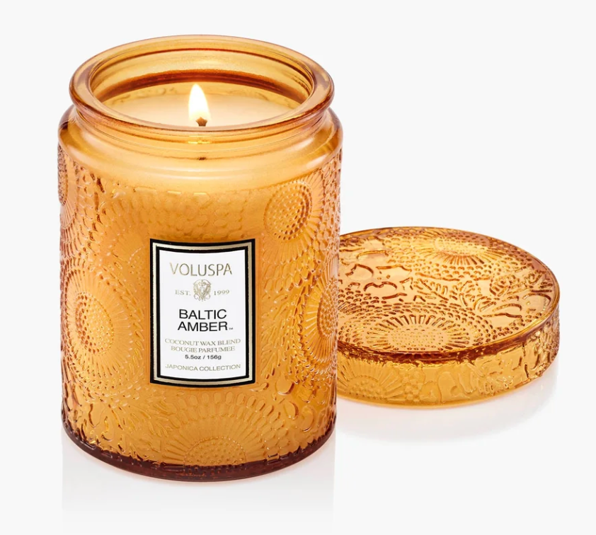 Voluspa Baltic Amber Small 5.5oz Jar Candle