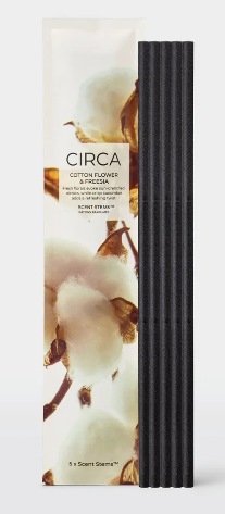 Circa Scent Stems in Cotton Flower & Freesia