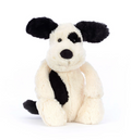 Jellycat Bashful Black Cream Puppy - Original